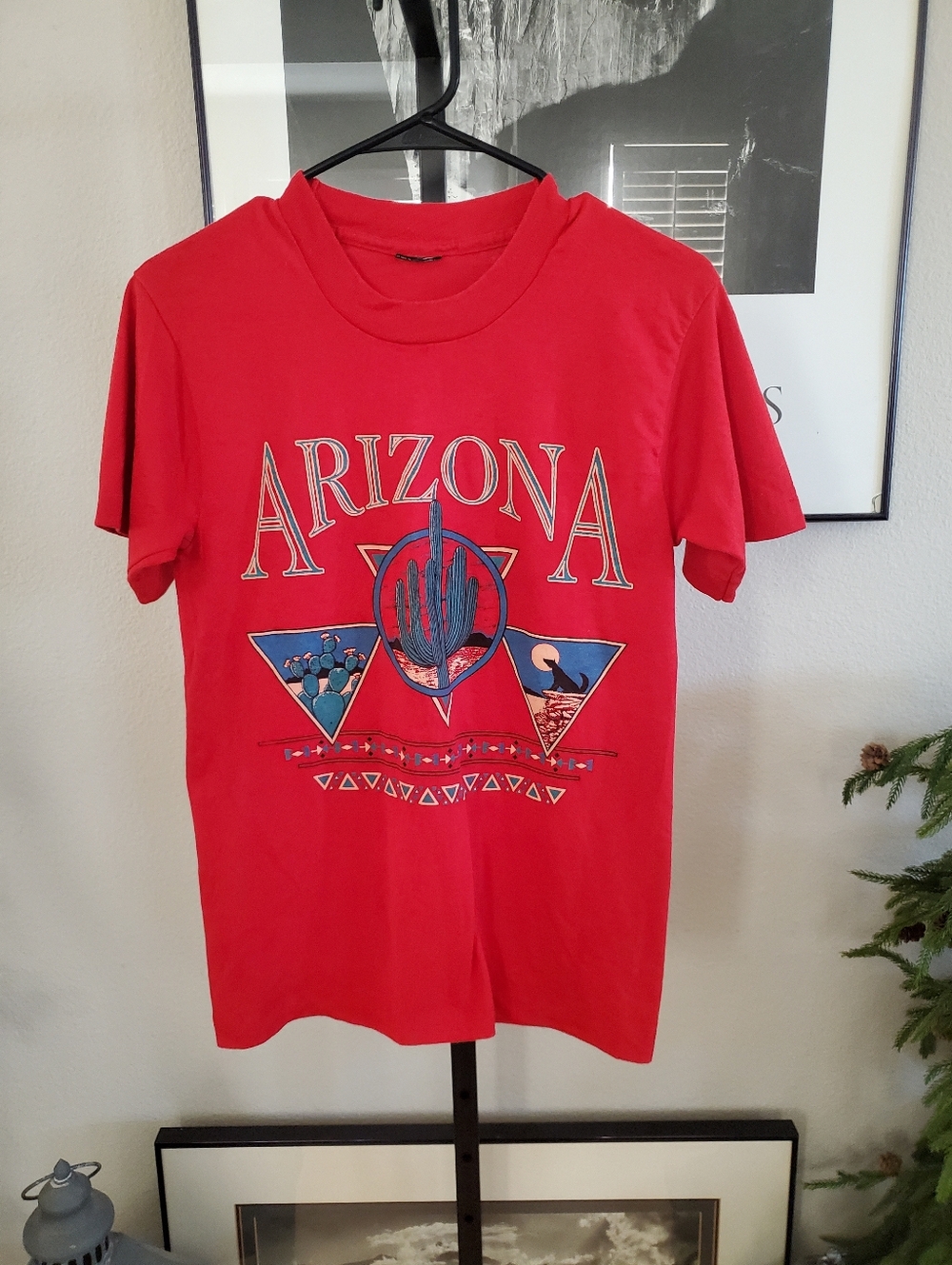 #48 Arizona Red Short-Sleeve Tee - Small